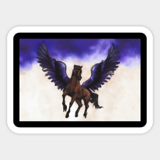 Flying Horse - Sky Horse Sticker